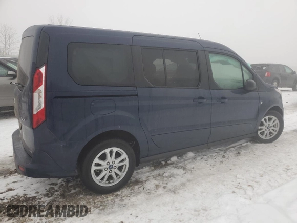 2020 Ford Transit Connect XLT with VIN NM0GE9F20L1469064, listed as a Copart auction lot 85948864 with 22,238 mi miles and Salvage title. Bid and sale history available at DreamBid. Image 3.