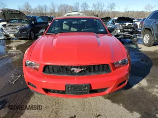 2011 Ford Mustang V6 with VIN 1ZVBP8EM2B5134834, listed as a Copart auction lot 44695685 with 34,104 mi miles and Salvage Title. Bid and sale history available at carsss.com. Image 5.
