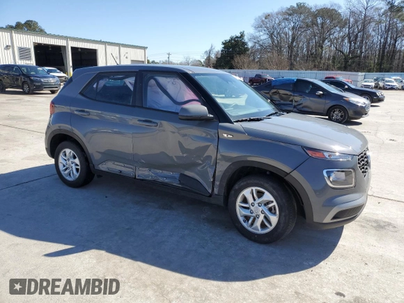 2023 Hyundai Venue SE with VIN KMHRB8A33PU219252, listed as a Copart auction lot 48568895 with 40,941 mi miles and Salvage Title. Bid and sale history available at DreamBid. Image 4.
