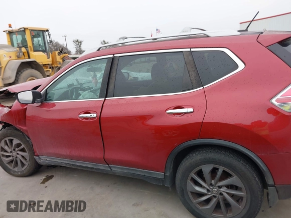 2016 Nissan Rogue SV with VIN 5N1AT2MT5GC864168, listed as a IAAI auction lot 41532141 with 101,833 mi miles. Bid and sale history available at carsss.com. Image 15.