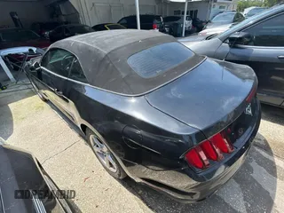 2017 Ford Mustang V6 with VIN 1FATP8EM9H5270027, listed as a Copart auction lot 54631965 with 55,166 mi miles and Salvage Title. Bid and sale history available at carsss.com. Image 3.