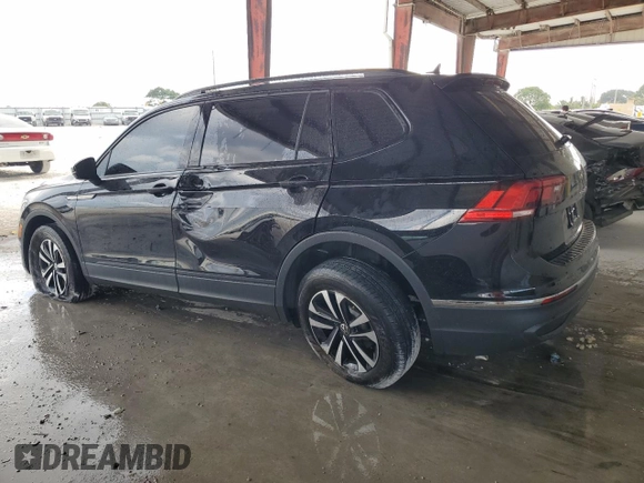 2024 Volkswagen Tiguan S с VIN 3VVRB7AX8RM202635, выставлен на аукционе Copart как лот 54841155 с пробегом Не указан миль и На запчасти • Non repairable. История ставок и продаж доступна на DreamBid. Изображение 2.