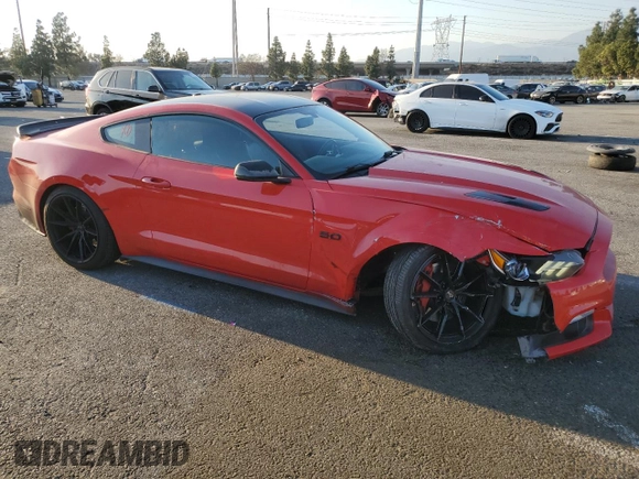 2016 Ford Mustang GT with VIN 1FA6P8CF5G5230978, listed as a Copart auction lot 88358715 with 91,047 mi miles and Salvage Title. Bid and sale history available at carsss.com. Image 4.