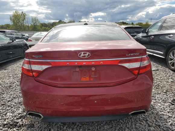2016 Hyundai Azera Limited with VIN KMHFH4JG4GA508123, listed as a Copart auction lot 73846704 with 137,713 mi miles and Clean Title. Bid and sale history available at carsss.com. Image 6.