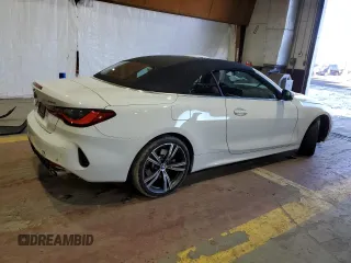 2023 BMW 4 Series 430i xDrive with VIN WBA43AT03PCL32501, listed as a Copart auction lot 42541515 with Not Provided miles and Salvage Title. Bid and sale history available at DreamBid. Image 3.