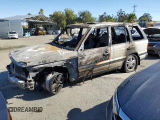 1999 Land Rover Range Rover with VIN SALPV1442XA423758, listed as a Copart auction lot 70310264 with Not provided miles and Salvage title. Bid and sale history available at DreamBid. Image 1.