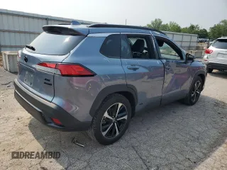 2023 Toyota Corolla Cross Hybrid S with VIN 7MUFBABG6PV014406, listed as a Copart auction lot 59944835 with 8,252 mi miles and Salvage title. Bid and sale history available at DreamBid. Image 3.