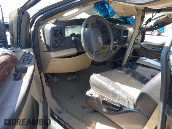 2005 Ford Excursion Eddie Bauer with VIN 1FMSU45P95ED47066, listed as a IAAI auction lot 41897867 with 171,969 mi miles and . Bid and sale history available at DreamBid. Image 5.