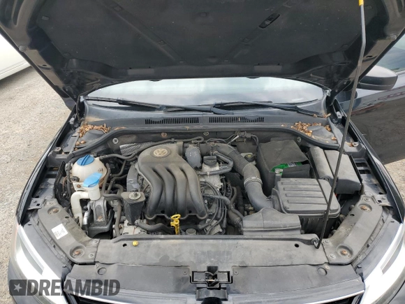 2015 Volkswagen Jetta S with VIN 3VW2K7AJ4FM297506, listed as a Copart auction lot 60354505 with 80,615 mi miles and Salvage title. Bid and sale history available at DreamBid. Image 11.