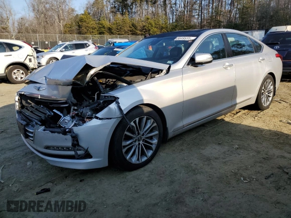 2017 Genesis G80 3.8L с VIN KMHGN4JE4HU191844, выставлен на аукционе Copart как лот 43649535 с пробегом 66 256 миль миль и Списание • Salvage title. История ставок и продаж доступна на DreamBid. Изображение 1.