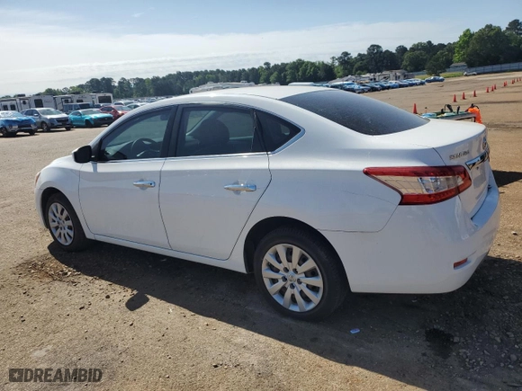 2015 Nissan Sentra S with VIN 3N1AB7AP8FY335446, listed as a Copart auction lot 54152695 with 64,066 mi miles and Salvage Title. Bid and sale history available at carsss.com. Image 2.