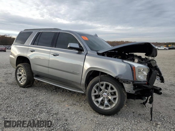 2020 GMC Yukon SLT with VIN 1GKS1BKC4LR128383, listed as a Copart auction lot 85205084 with Not Provided miles and Salvage Title. Bid and sale history available at DreamBid. Image 4.