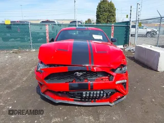 2019 Ford Mustang EcoBoost with VIN 1FA6P8TH6K5197340, listed as a IAAI auction lot 41846843 with 85,272 mi miles and . Bid and sale history available at carsss.com. Image 13.