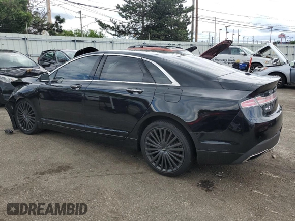 2017 Lincoln MKZ Reserve with VIN 3LN6L5E96HR648522, listed as a Copart auction lot 57698155 with 106,379 mi miles and Salvage title. Bid and sale history available at DreamBid. Image 2.