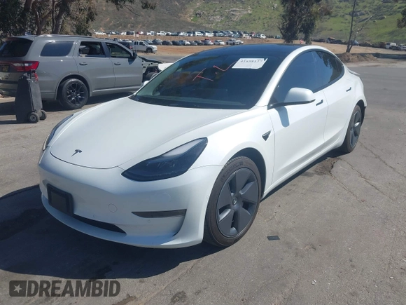 2022 Tesla Model 3 Long Range z VIN 5YJ3E1EB8NF212930, wystawiony jako IAAI lot #41658127 z przebiegiem 43 773 mil mil oraz . Historia ofert i sprzedaży dostępna na DreamBid. Obrazek 21.