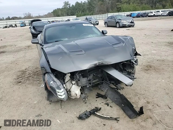 2018 Ford Mustang GT with VIN 1FA6P8CF4J5171364, listed as a Copart auction lot 41586105 with 104,304 mi miles and Salvage Title. Bid and sale history available at carsss.com. Image 11.