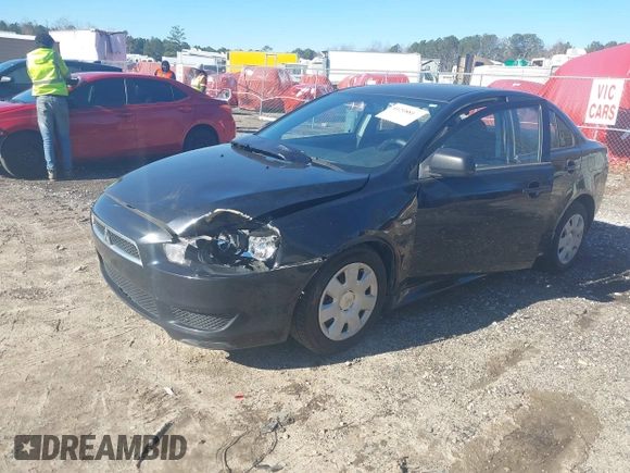 2011 Mitsubishi Lancer ES with VIN JA32U2FU9BU018008, listed as a IAAI auction lot 41218813 with 162,728 mi miles. Bid and sale history available at carsss.com. Image 2.