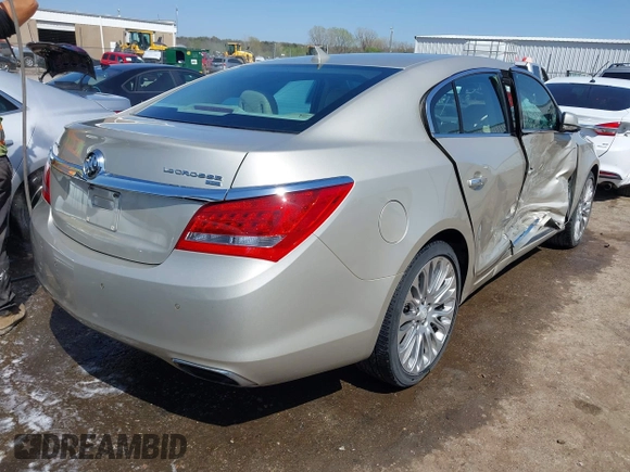 2014 Buick LaCrosse Premium II with VIN 1G4GF5G3XEF127705, listed as a IAAI auction lot 41949394 with 109,547 mi miles. Bid and sale history available at carsss.com. Image 4.