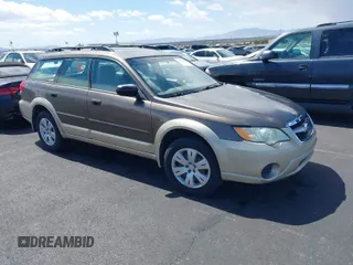 2008 Subaru Outback with VIN 4S4BP60C687346991, listed as a IAAI auction lot 41943633 with 148,990 mi miles and . Bid and sale history available at DreamBid. Image 1.
