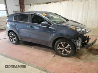 2020 Kia Sportage LX with VIN KNDPMCAC3L7788359, listed as a Copart auction lot 52346785 with Not Provided miles and Salvage Title. Bid and sale history available at DreamBid. Image 4.
