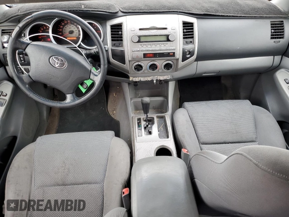 2005 Toyota Tacoma PreRunner with VIN 5TETU62NX5Z030725, listed as a Copart auction lot 56920335 with 262,379 mi miles and Salvage title. Bid and sale history available at DreamBid. Image 8.