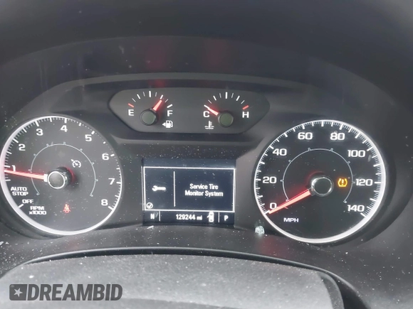 2018 GMC Terrain SLE with VIN 3GKALMEV1JL182274, listed as a IAAI auction lot 41537135 with 129,244 mi miles. Bid and sale history available at carsss.com. Image 7.