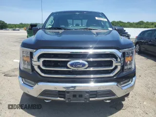 2021 Ford F-150 XL with VIN 1FTFW1E54MKD43407, listed as a Copart auction lot 59912375 with 80,087 mi miles and Salvage title. Bid and sale history available at DreamBid. Image 5.