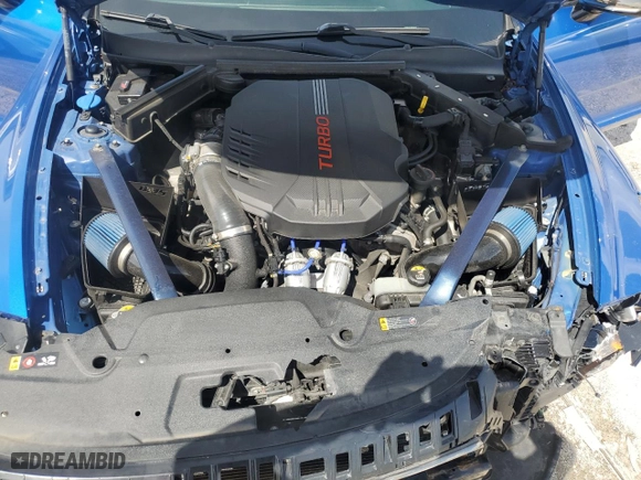 2018 Kia Stinger GT1 with VIN KNAE45LC8J6018531, listed as a Copart auction lot 70597494 with 69,682 mi miles and Non Repairable. Bid and sale history available at carsss.com. Image 11.