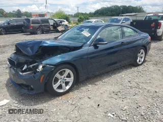 2015 BMW 4 Series 428i with VIN WBA3N3C5XFK232705, listed as a Copart auction lot 56327515 with 102,089 mi miles and Salvage title. Bid and sale history available at DreamBid. Image 1.