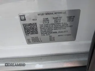 2020 Buick Enclave Essence with VIN 5GAEVAKW6LJ141377, listed as a IAAI auction lot 41637741 with 55,947 mi miles and . Bid and sale history available at DreamBid. Image 9.