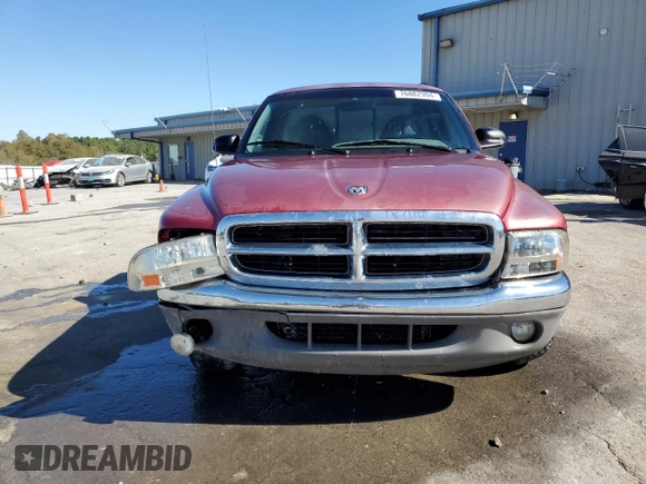 1999 Dodge Dakota SLT with VIN 1B7FL26XXXS263080, listed as a Copart auction lot 76882994 with 0 mi miles and Salvage Title. Bid and sale history available at carsss.com. Image 5.