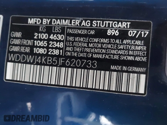 2018 Mercedes-Benz C 300 с VIN WDDWJ4KB5JF620733, выставлен на аукционе IAAI как лот 41730561 с пробегом 75 463 миль миль и . История ставок и продаж доступна на DreamBid. Изображение 9.