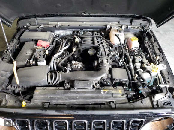 2024 Jeep Wrangler Sport S z VIN 1C4PJXAG7RW351644, wystawiony jako Copart lot #56112305 z przebiegiem 16 484 mil mil oraz Szkoda całkowita • Salvage title. Historia ofert i sprzedaży dostępna na DreamBid. Obrazek 11.