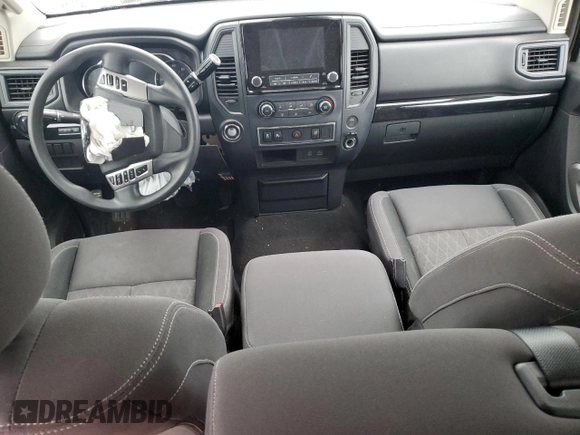 2022 Nissan Titan SV with VIN 1N6AA1EE4NN104381, listed as a Copart auction lot 48473665 with Not provided miles and Non repairable. Bid and sale history available at DreamBid. Image 8.