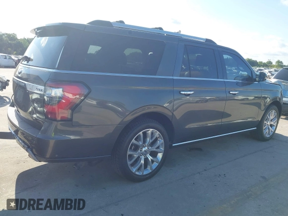 2018 Ford Expedition Max Limited with VIN 1FMJK1KT9JEA32683, listed as a IAAI auction lot 42033675 with 122,072 mi miles and . Bid and sale history available at DreamBid. Image 4.