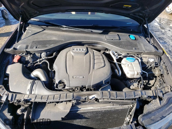 2018 Audi A6 Premium with VIN WAUF8AFC9JN093032, listed as a Copart auction lot 46118955 with 55,713 mi miles and Salvage Title. Bid and sale history available at carsss.com. Image 11.
