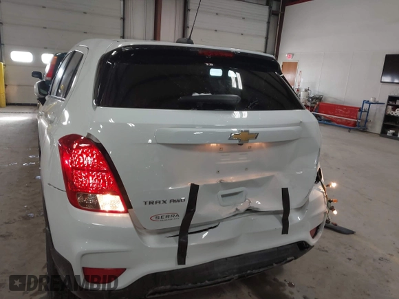 2020 Chevrolet Trax LS with VIN KL7CJNSB9LB084167, listed as a IAAI auction lot 41534378 with 63,612 mi miles. Bid and sale history available at carsss.com. Image 6.