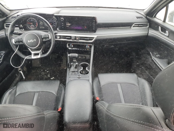 2022 Kia K5 GT-Line with VIN 5XXG64J26NG166372, listed as a Copart auction lot 41685865 with 25,798 mi miles and Salvage Title. Bid and sale history available at carsss.com. Image 8.