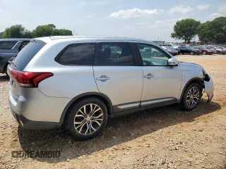 2016 Mitsubishi Outlander SE with VIN JA4AD3A36GZ013709, listed as a Copart auction lot 60262595 with 156,109 mi miles and Salvage title. Bid and sale history available at DreamBid. Image 3.