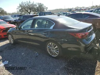 2020 Infiniti Q50 3.0t SPORT with VIN JN1EV7AP5LM207267, listed as a Copart auction lot 43167905 with 72,084 mi miles and Salvage Title. Bid and sale history available at carsss.com. Image 2.