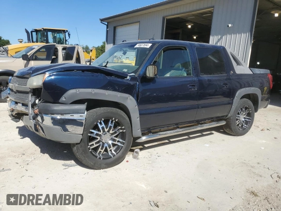 2005 Chevrolet Avalanche Z71 with VIN 3GNEK12ZX5G230267, listed as a Copart auction lot 74607694 with Not Provided miles and Salvage Title. Bid and sale history available at DreamBid. Image 1.