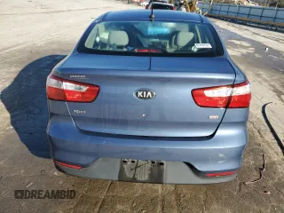 2016 Kia Rio LX with VIN KNADM4A38G6590765, listed as a Copart auction lot 86292164 with 102,741 mi miles and Salvage Title. Bid and sale history available at carsss.com. Image 6.