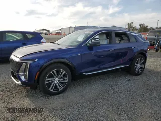 2024 Cadillac LYRIQ Luxury z VIN 1GYKPPRL1RZ105448, wystawiony jako Copart lot #48435565 z przebiegiem 10 519 mil mil oraz Szkoda całkowita • Salvage title. Historia ofert i sprzedaży dostępna na DreamBid. Obrazek 1.