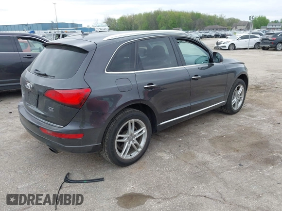 2016 Audi Q5 Premium Plus with VIN WA1L2AFP7GA048370, listed as a IAAI auction lot 42256785 with 112,489 mi miles and . Bid and sale history available at DreamBid. Image 4.