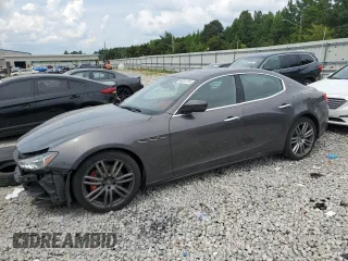 2017 Maserati Ghibli with VIN ZAM57XSL5H1248781, listed as a Copart auction lot 64224114 with 0 mi miles and Clean Title. Bid and sale history available at carsss.com. Image 1.