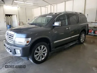 2008 Infiniti QX56 z VIN 5N3AA08C58N912480, wystawiony jako Copart lot #58962025 z przebiegiem 325 726 mil mil oraz Szkoda całkowita • Salvage title. Historia ofert i sprzedaży dostępna na DreamBid. Obrazek 1.