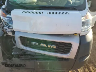 2021 Ram ProMaster Cargo with VIN 3C6LRVNG1ME576187, listed as a Copart auction lot 81195664 with Not Provided miles and Salvage Title. Bid and sale history available at DreamBid. Image 12.