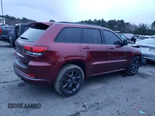 2019 Jeep Grand Cherokee Limited X with VIN 1C4RJFBT5KC728929, listed as a Copart auction lot 80827854 with 150,089 mi miles and Salvage title. Bid and sale history available at DreamBid. Image 3.