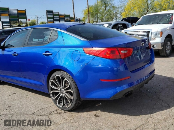 2014 Kia Optima SXL Turbo with VIN 5XXGR4A61EG285117, listed as a Copart auction lot 53501295 with 149,594 mi miles and Clean Title. Bid and sale history available at DreamBid. Image 3.