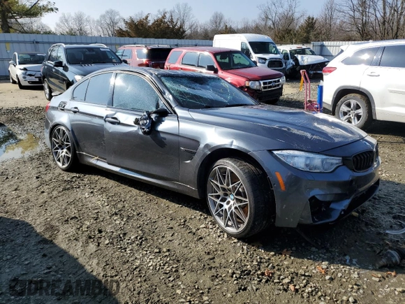 2017 BMW M3 with VIN WBS8M9C5XH5G84438, listed as a Copart auction lot 42153723 with 0 mi miles. Bid and sale history available at carsss.com. Image 4.
